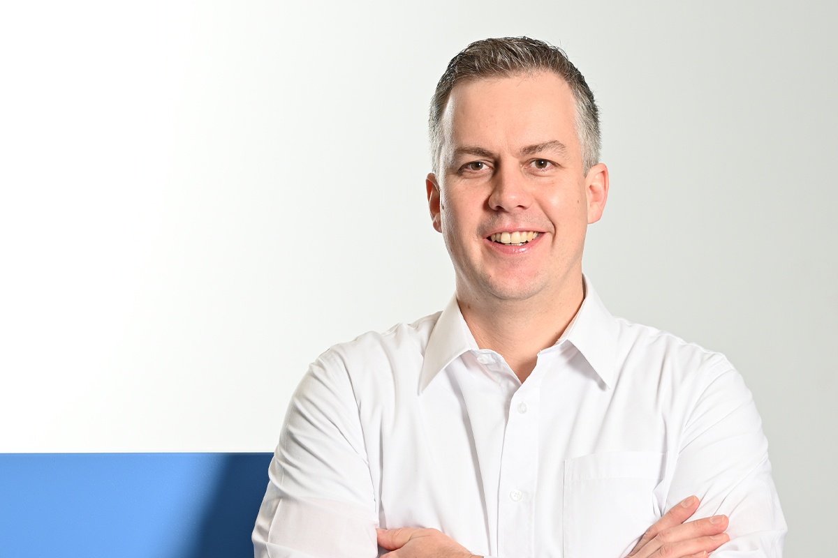 Portrait Peter Kaufmann, Verkauf.