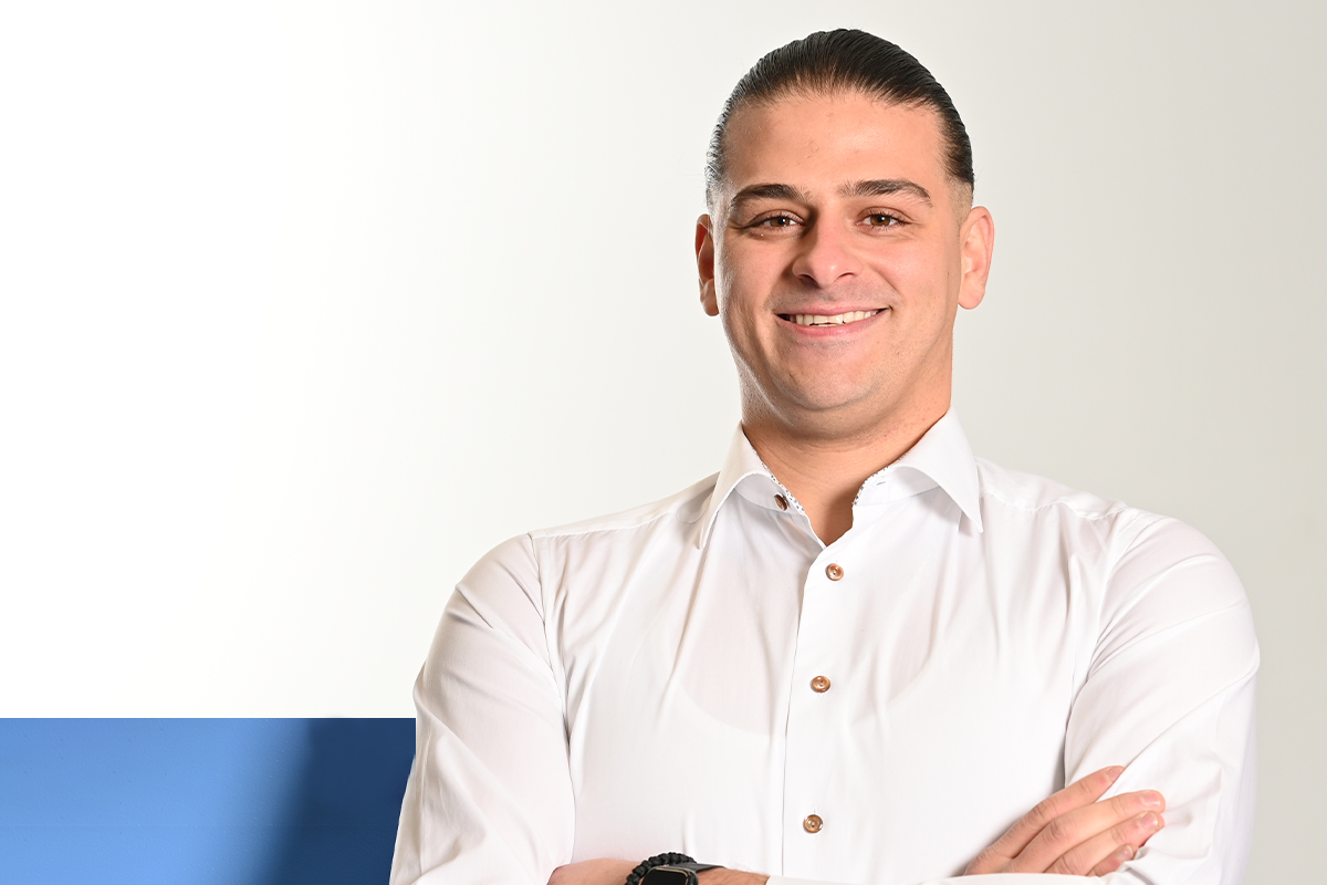 Portrait Mirko Nerandzic, Verkauf.