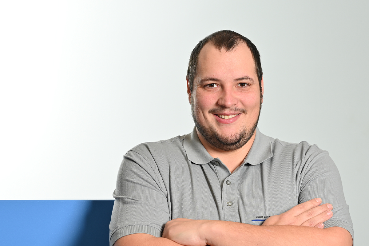 Portrait Reto Schnyder, Logistik.