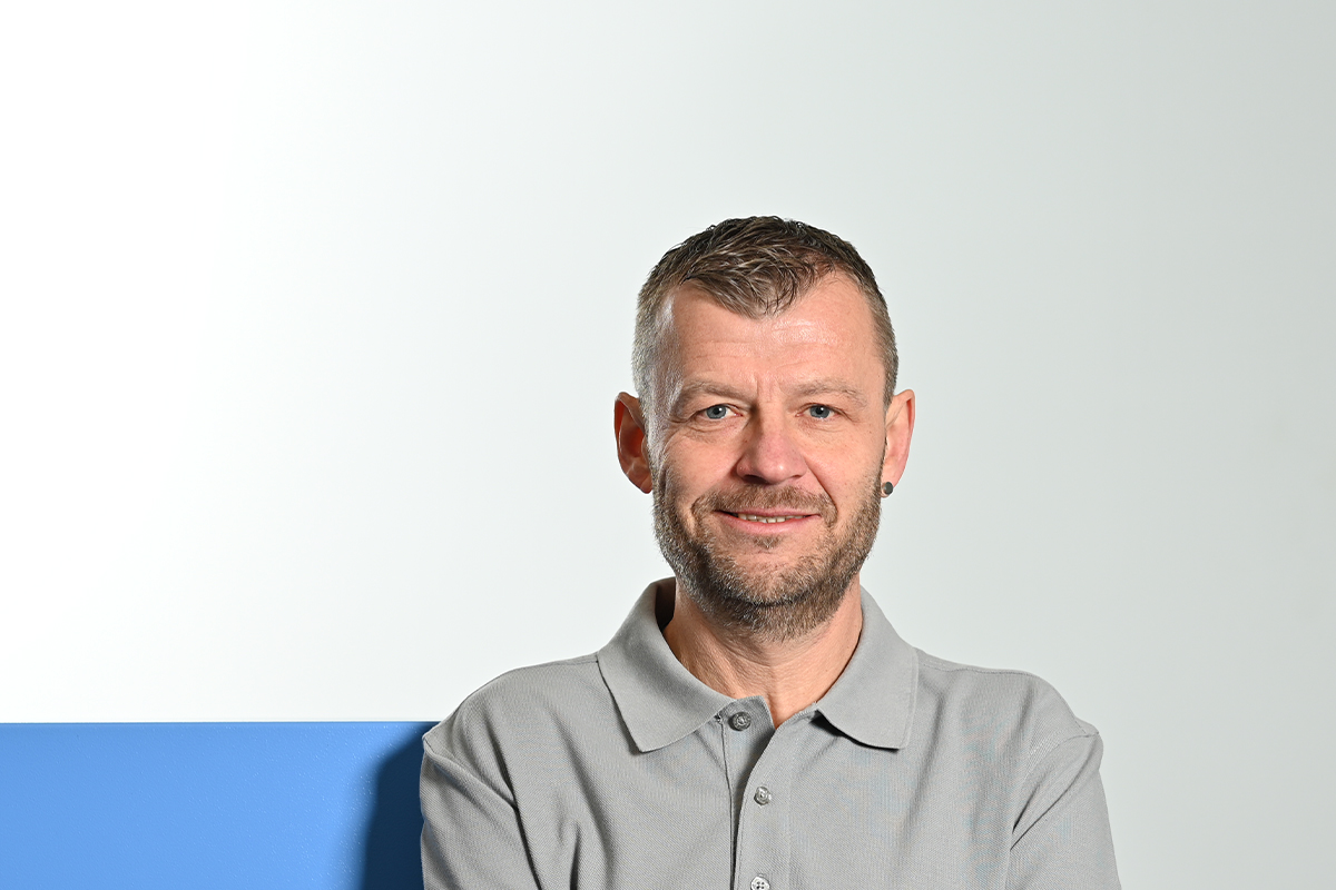 Portrait Bruno Stauffer, Leiter Logistik.