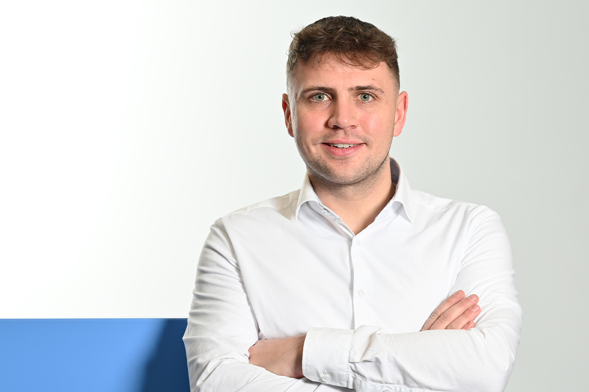 Portrait Luc Zurbuchen, Verkauf.